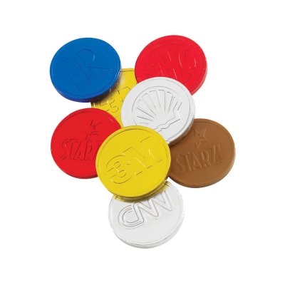 Custom Molded Chocolate Coins