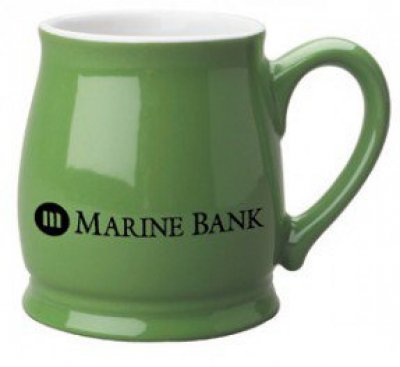 15 oz. Lime Green Spokane Mug