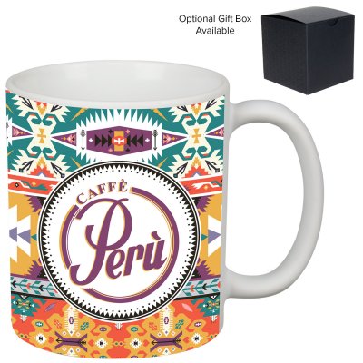 11 Oz Full Color Stoneware Executive Mug