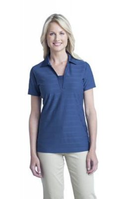Ladies Horizontal Texture Polo