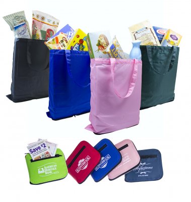 Zip-It Shopper Folding Shopping Bag