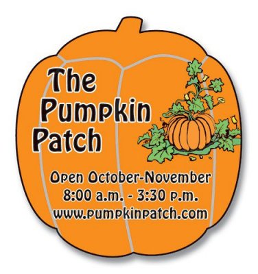 Magnet - Pumpkin Shape (1.875" x 2")