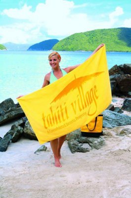 Colored 30" x 60" 10.5lb Signature Beach Towel