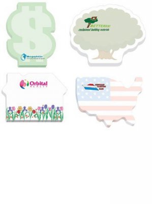 4 x 3 Adhesive Die Cut Notepads