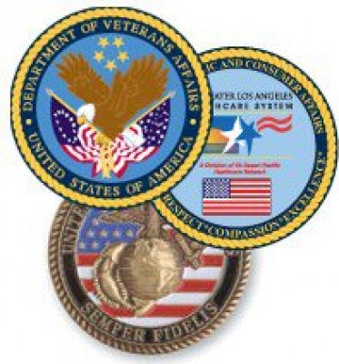 1-1/4" Struck Brass Coins
