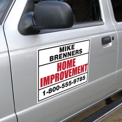 Outdoor Vehicle Magnets (Spot Color)