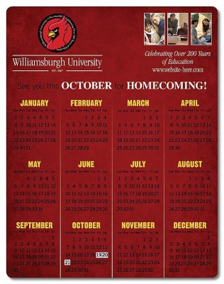School Laminated Card - 8.5x11