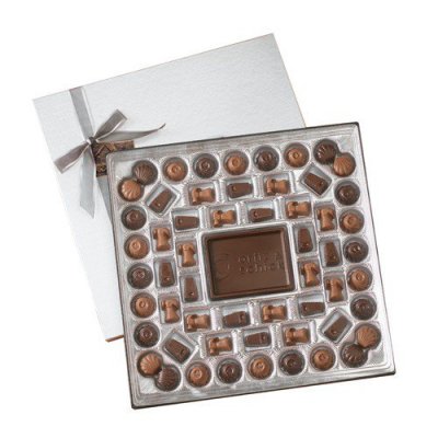 Large Custom Chocolate Delights Gift Box ( 1 1/2 lbs.)