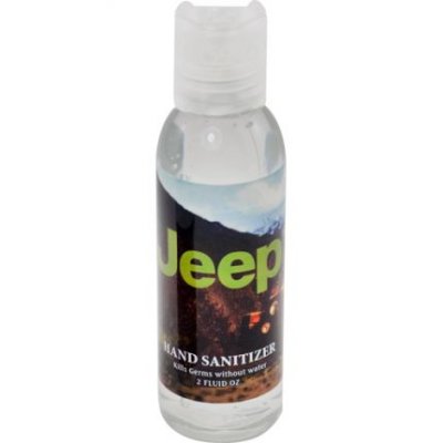 2 oz. Anti-bacterial Hand Gel in Clear Bottle
