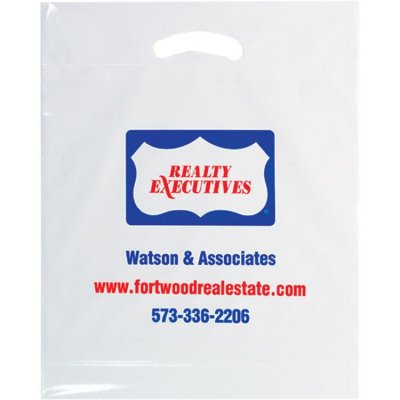 Oxo-Reusable Plastic Fold Over Die Cut Bag