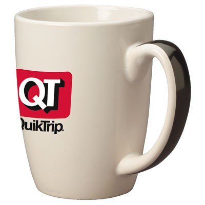 11oz Black Handle Accentua Mugs