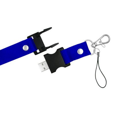 Lanyard with USB Flash Drive