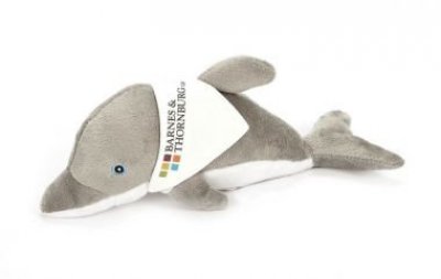 8" Aquatic Beanie Dolphin