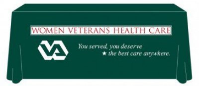 Women Veterans 6ft Table Cover