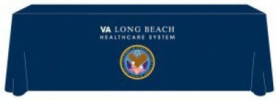 VA Long Beach 8ft Table Cover