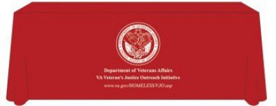 Veterans Justice Outreach 8ft Table Cover