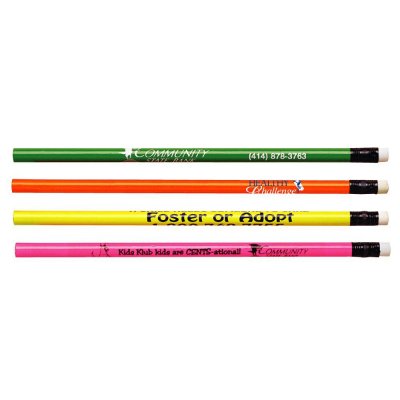 Neon Buy Write Pencil