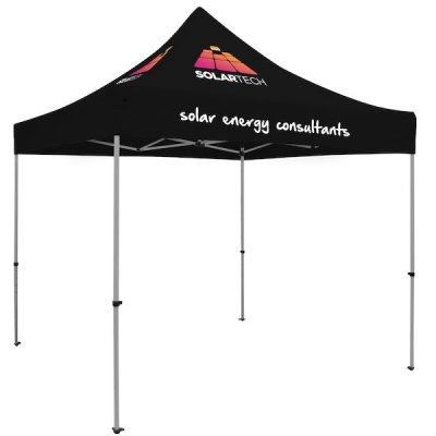 Premium 10' Square Tent (Full-Color Thermal Imprint, 3 Locations)