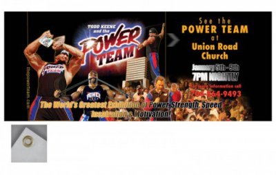 10ft x 4ft Full Color Vinyl Banner