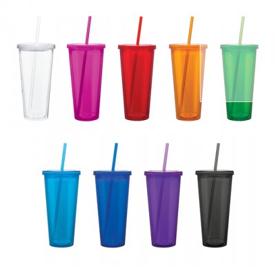 20 oz Acrylic Double Wall Spirit Tumbler