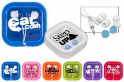 Brightly Colored Ear Buds