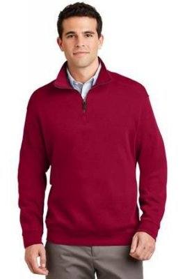 Port Authority - Flatback Rib 1/4 Zip Pullover