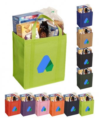 13" x 12" x 8" Non-Woven Grocery Bag