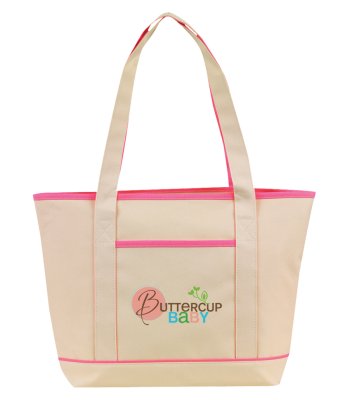 Natural Boat Tote