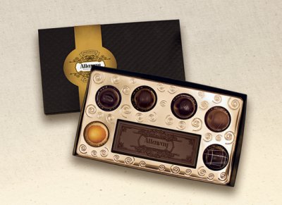 Truffle 6-Piece With Custom Chocolate Bar