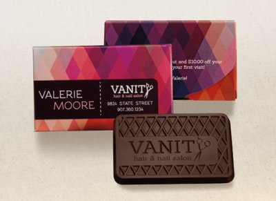 2Ã—3 Business Card In Clear Cello Wrap