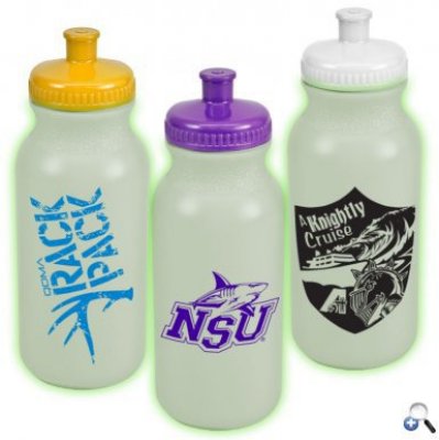 20 oz. Glow-In-The-Dark Sports Bottle