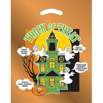 Metallic Orange Haunted House