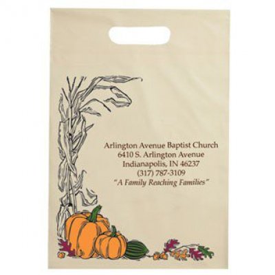 Fall Design on Ivory Die Cut