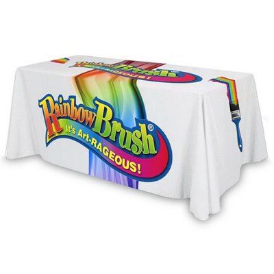 6ft PolyKnit (Lacoste) Table Covers - Dye Sub