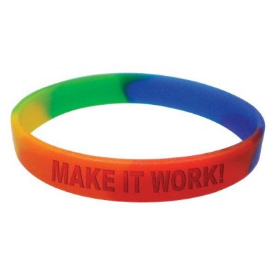 Debossed Silicone Bracelets