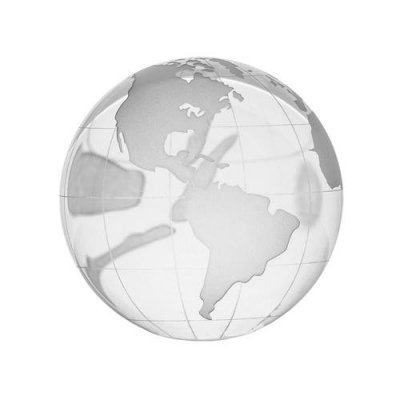 Glass Globe Paperweight
