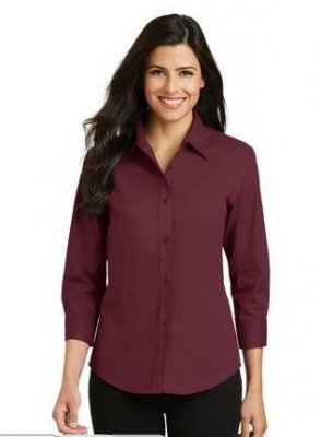 Port Authority Ladies 3/4-Sleeve Easy Care Shirt