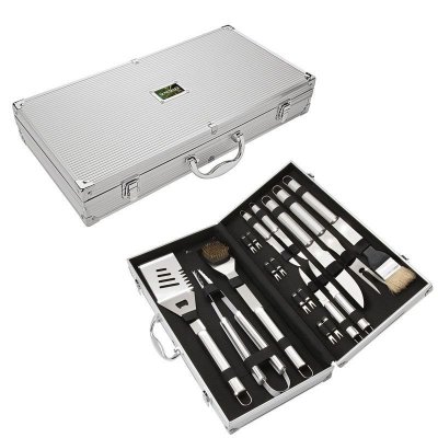 Central Park 18 Piece Steel BBQ Set