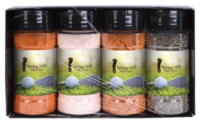 Gourmet Spice and Rub Bottle Shaker Set