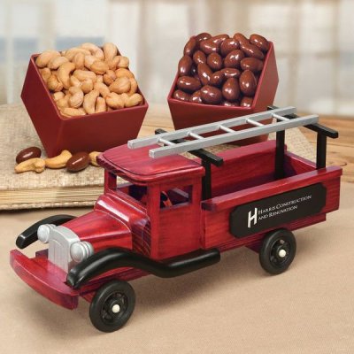 1920-Era Tank Truck with Chocolate Almonds & Fancy Cashews