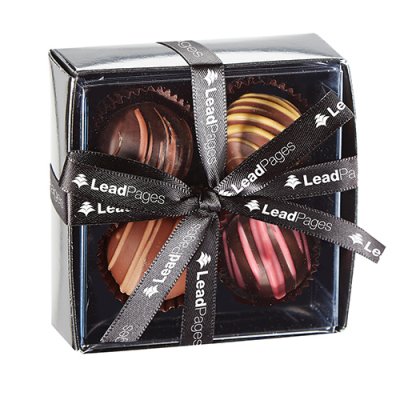 4 Piece Decadent Truffle Box