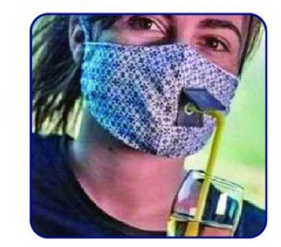Drinking Face Mask