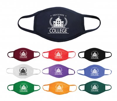 100% Cotton Fabric Face Mask - 3 Ply