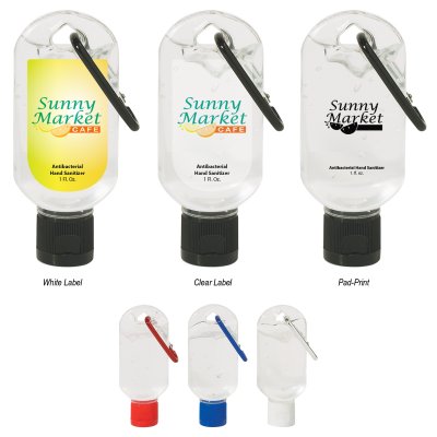 1 oz. Hand Sanitizer w/ Carabiner