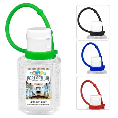1.0 oz Compact Hand Sanitizer w/ Silicone Leash