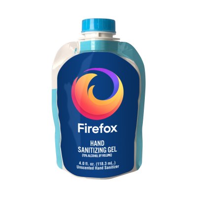 4 oz. Clear Sanitizer Refill in Wide Mouth Squeeze Pouch