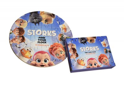 32 Piece Puzzle - 8" Round