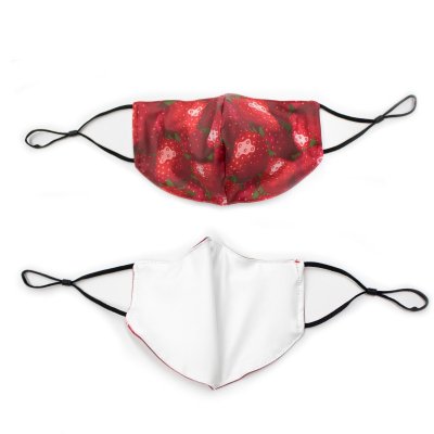 Adjustable Structured Full Color Face Mask
