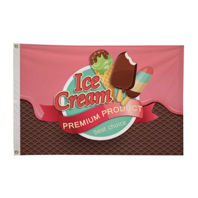 Polyester Flag (Single-Sided) â€“ 2' x 3'