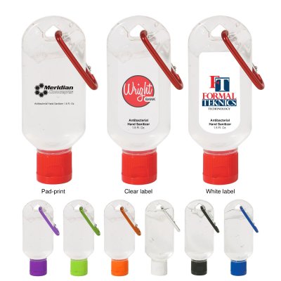 1.8 oz Sanitizer w/ Carabiner